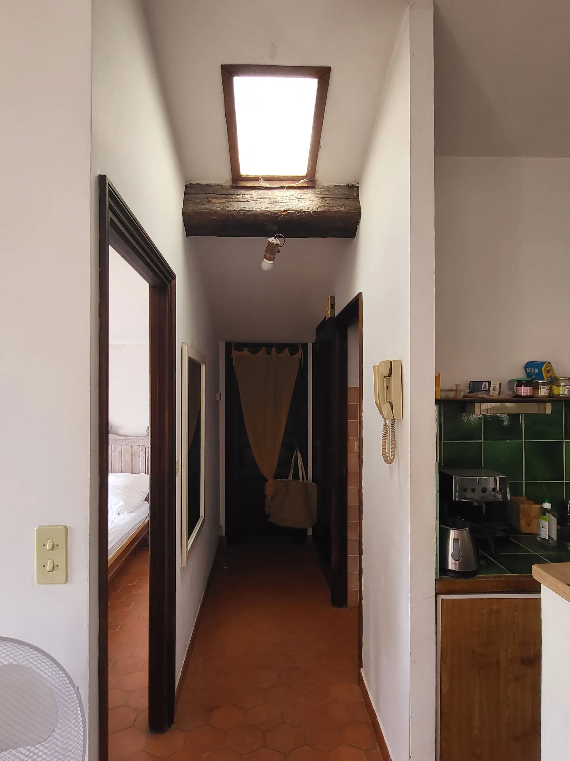 Photo de l'existant - l'entrée