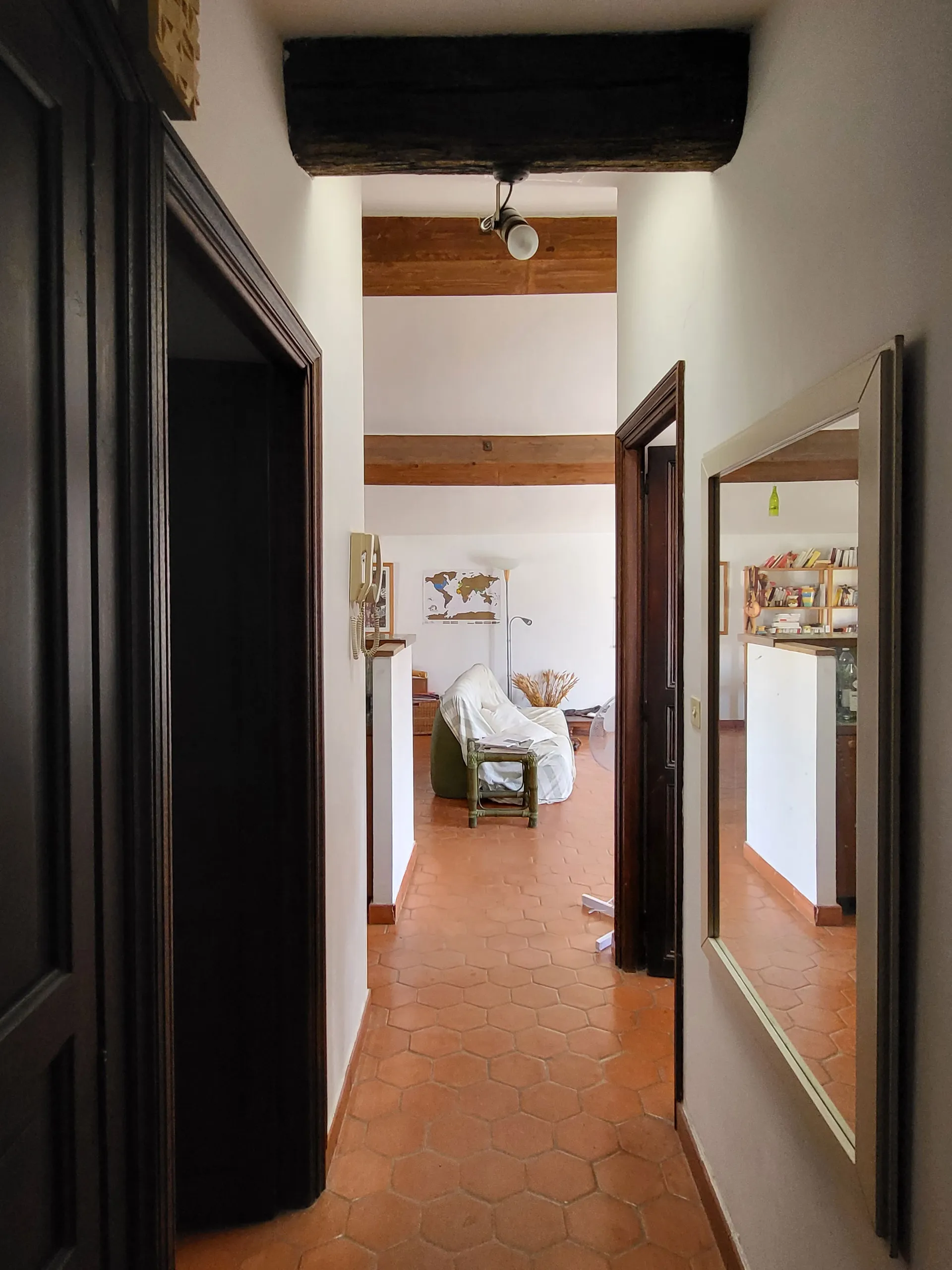 Photo de l'existant - l'entrée